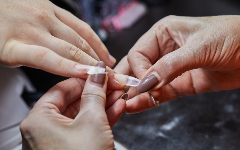 Softgel nail extension