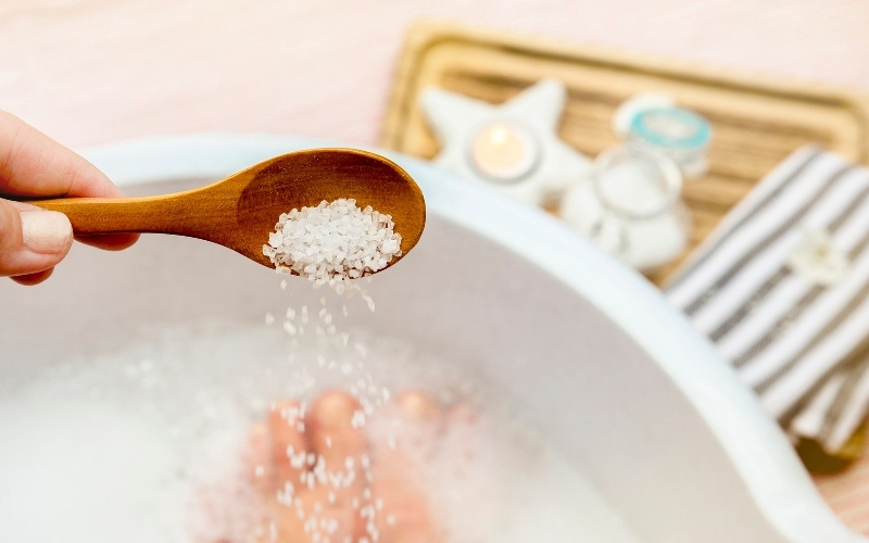 Soak thick toenails before cutting